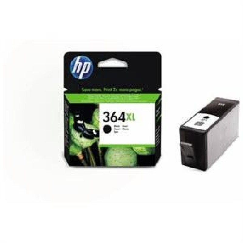 HP 364XL Black Ink Cart, 18 ml, CN684EE (550 pages)