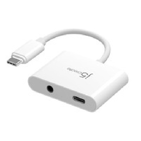 J5Create USB-C TO 3.5MM Audio Adapter/Adapter With Power Delivery