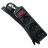 Mcab Socket Strip 3S PVC 1.5M BK Eco/16A/3680W