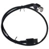 DS55: USB Cable: 2 ft. w/ Right Angle Connector