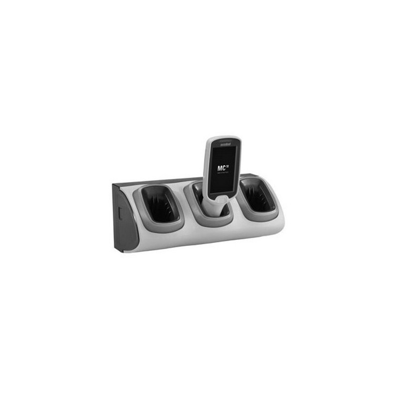 Zebra MC18 3-Slot Non Locking Cradle, HD