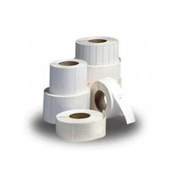 Label, Paper, 57x76mm Direct Thermal, Z-Select 2000D, Coated, Permanent Adhesive, 25mm Core, Perforation