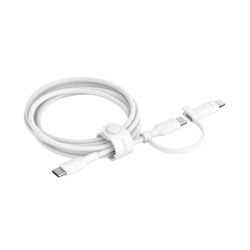Belkin Boost Charge 2IN1 Kabel/USBC Lightning-Anschlus Schwarz