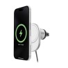 Belkin Boostcharge Magnet Kabelloses/QI2(15W) Ohne Kfz-Netzteil WEI