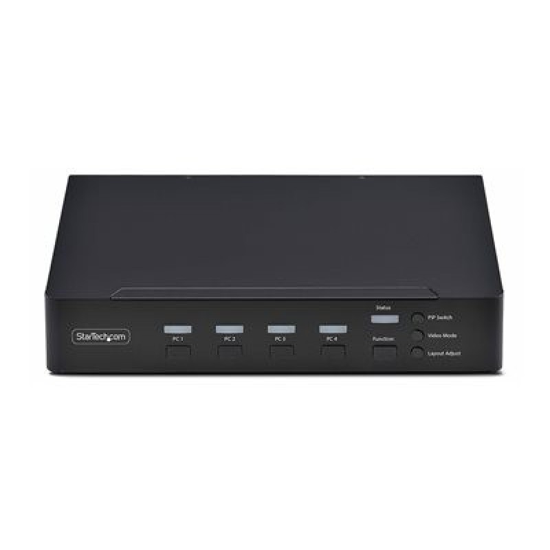 Startech P4AD122M-KVM-Switch/4-Port DP KVM Mouse Roam