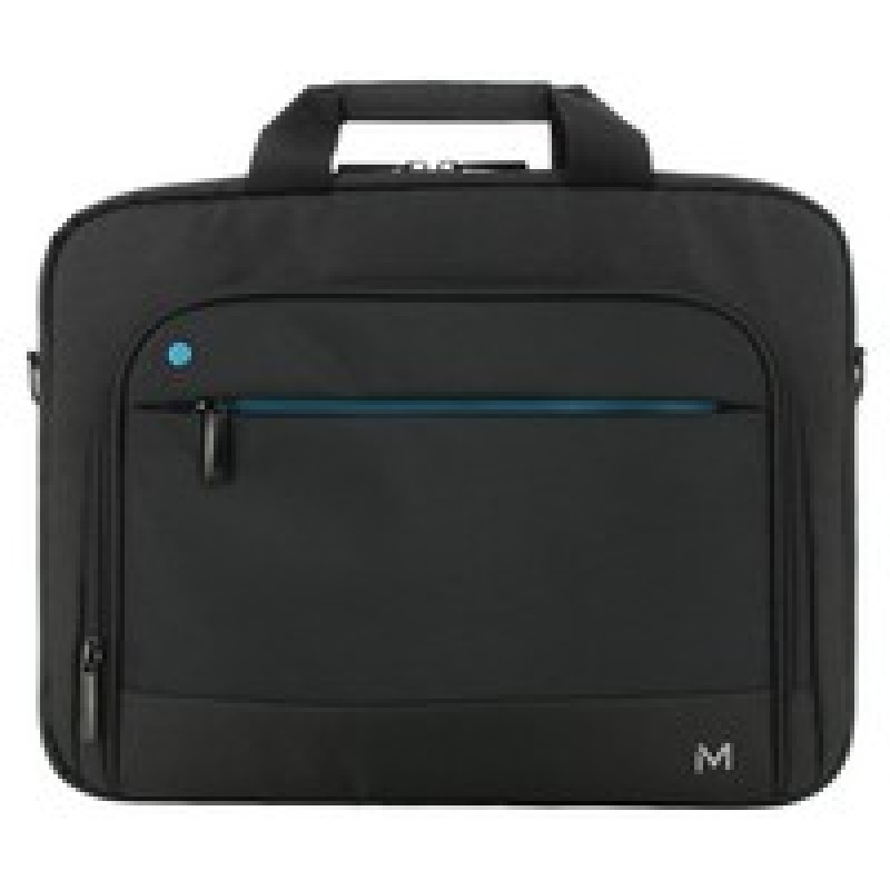 Mobilis Theone Briefcase Toploading/Blue Zip 11-14IN -Recycled