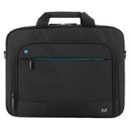 Mobilis Theone Briefcase Toploading/Blue Zip 11-14IN -Recycled