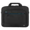 Mobilis Theone Briefcase Toploading/Blue Zip 11-14IN -Recycled