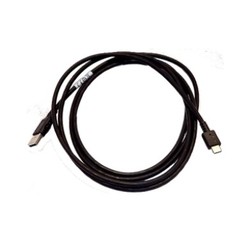 CS6080 Cordless Cradle Cable: USB-C (Cradle) to USB-A (Host) Cable 7ft. (2.1m), Straight - Midnight Black
