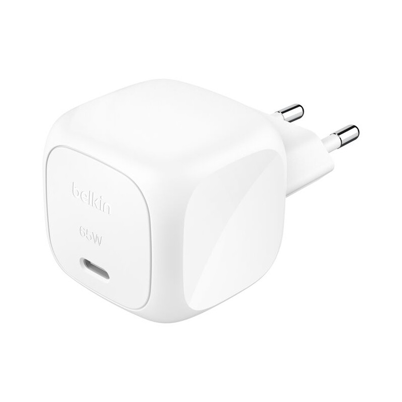 Belkin Boostcharge 65W USB-C Charger/With Power Delivery And PPS WHIT