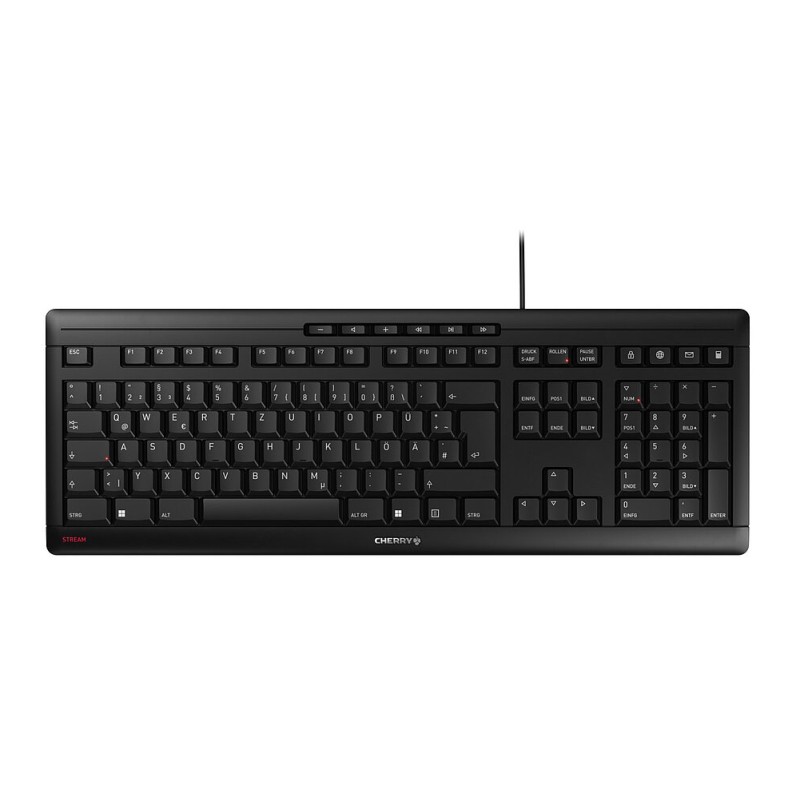 STREAM KEYBOARD KEYBOARD CORDED/LAYOUT-PORTUGAL BLACK