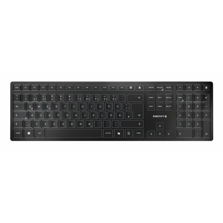 KW 9100 SLIM KEYBOAD WIRELESS/LAYOUT-PORTUGAL BLACK