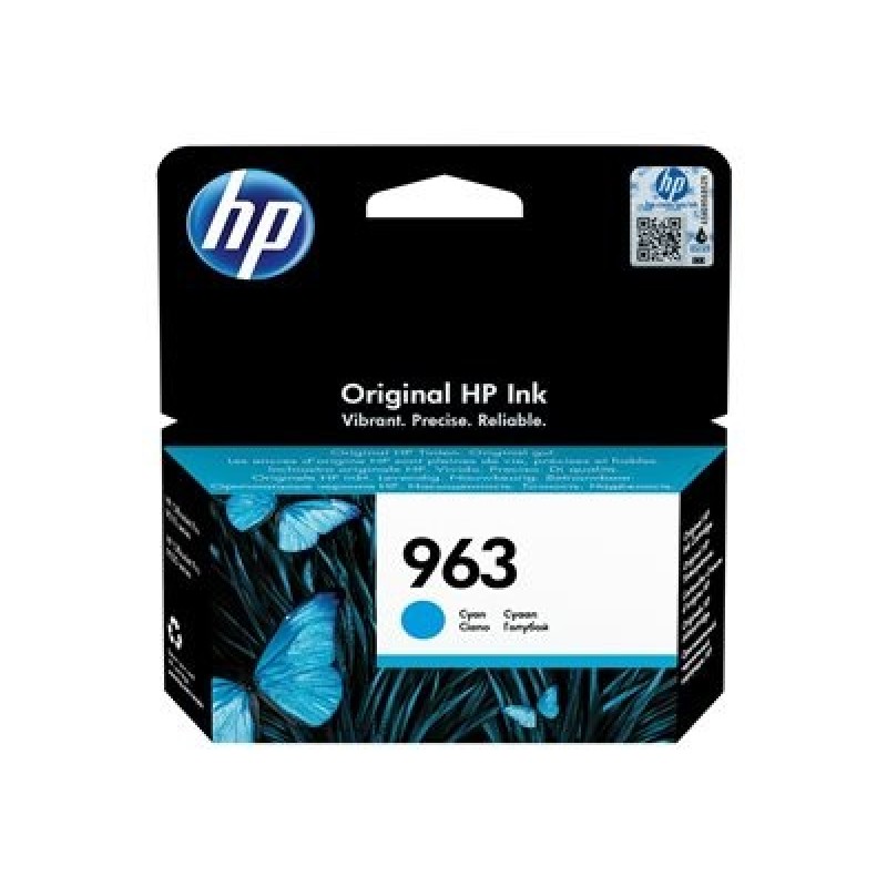 HP 963 Cyan Original Ink Cartridge (700 pages)