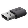 LOGI USB-A TO C ADAPTOR/GRAPHITE - EMEA28I-935