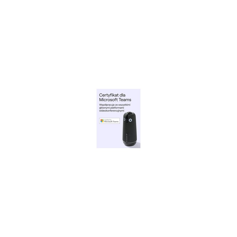 Owl Lab Meeting Owl 4+ (Charcoal) 360/Degree 4K Smart Camera