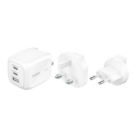Belkin Boostcharge 70 W USB-C Ladegert/2XUSB-C 1XUSB-A UK EU US WEI