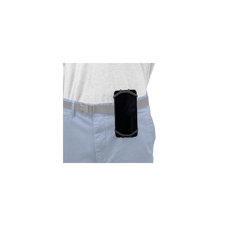 Mobilis Universal Belt Clip ABS/Rotating 90DGR + Silicon Holder