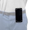 Mobilis Universal Belt Clip ABS/Rotating 90DGR + Silicon Holder
