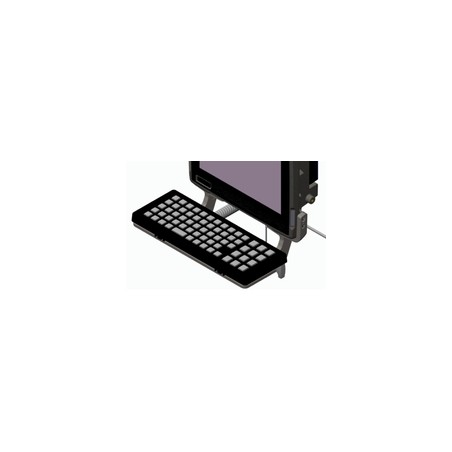 Zebra Keyboard Mounting Tray. Includes Tilting Arms, Knobs And Screws. For VC80 And IKEY Keyboards