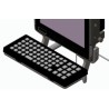 Zebra Keyboard Mounting Tray. Includes Tilting Arms, Knobs And Screws. For VC80 And IKEY Keyboards