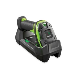 Zebra DS3678-XR: Rugged, Area Imager, Extended Range (SE58), Cordless, FIPS, Green Laser Aimer, Industrial Green, Vibration
