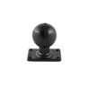 Zebra RAM Rectangular Base With 2.25" Rubber Ball