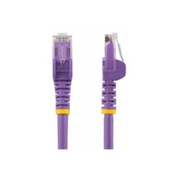 Startech 1.5 M CAT6 Cable - Purple/Snagless - 24 AWG Copper Wire