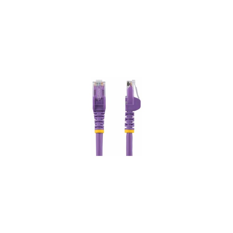 Startech 1.5 M CAT6 Cable - Purple/Snagless - 24 AWG Copper Wire