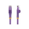 Startech 1.5 M CAT6 Cable - Purple/Snagless - 24 AWG Copper Wire