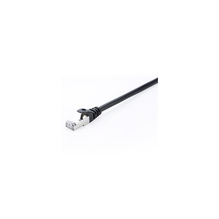 V7 CAT6 Ethernet Black STP 5M/RJ45 100 Copper Snagless