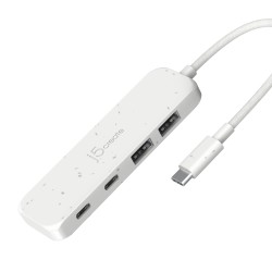 ECO-FRIENDLY USB-C TO 4-PORT/TYPE-C TYPE-A GEN 2 HUB JCH342EWN