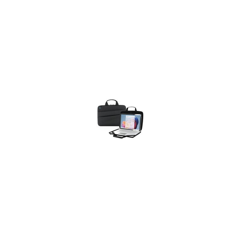 Mobilis Theone Rugged Case Clamshell/12.5-14IN - Black - 20PERCENT RE
