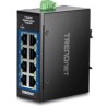 8-PORT INDUSTRIAL GIGABIT/DIN-RAIL MINI SWITCH