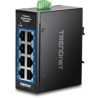 TRENDnet 8-Port Industrial Gigabit/DIN-Rail Mini Switch
