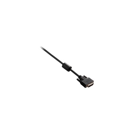V7 DVI Cable Dual Link 3M 10FT BLK/DVI-D Cable 4K/30HZ UHD Black