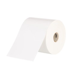 Label, Paper 105mmx100M, Direct Thermal, ZeroLiner 1000D, Permanent Adhesive, 25mm Core, 127mm OD 8/Box