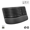 Logitech Wave Keys For Business Graphite/US INTL 2.4GHZ/BTN/A-973 - B2B