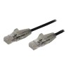 Startech CAT6 Cable - 1.5 M - Black/Snagless - 28 AWG Copper Wire