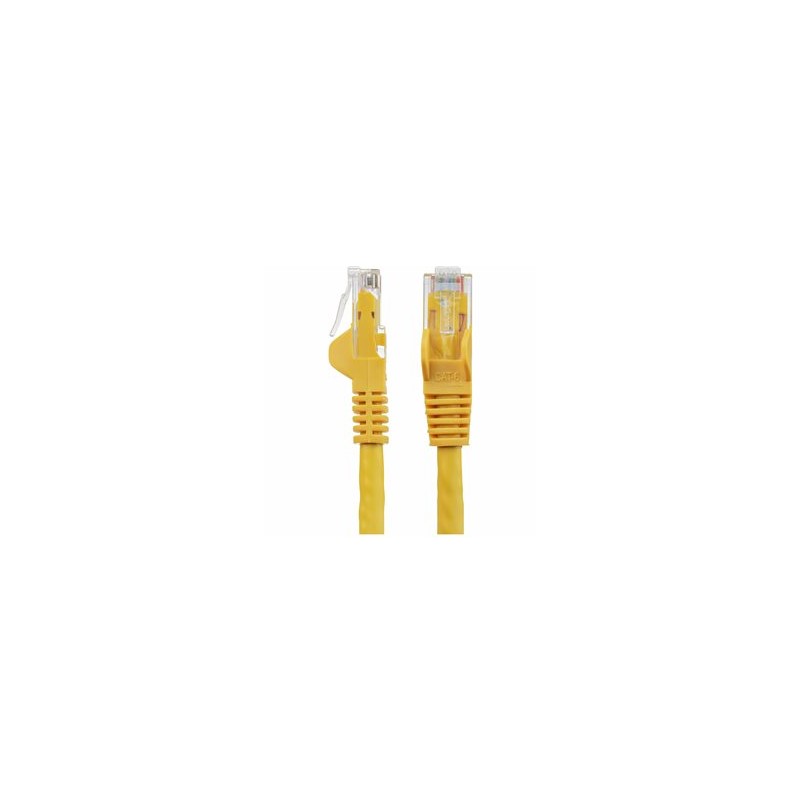 Startech 7.5 M CAT6 Cable - Yellow/Snagless - 24 AWG Copper Wire
