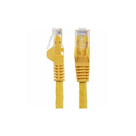 Startech 7.5 M CAT6 Cable - Yellow/Snagless - 24 AWG Copper Wire