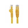 Startech 7.5 M CAT6 Cable - Yellow/Snagless - 24 AWG Copper Wire