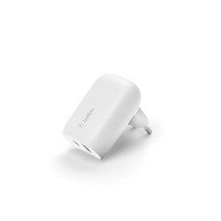 Belkin 37W Dual Charger 25W USB/W/Power Delivery 12W USB-A White