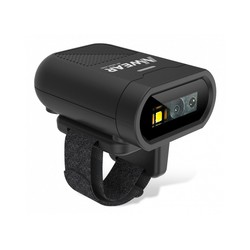 Bluetooth ring scanner, 2D CMOS imager with USB-A to magnetic connector cable.