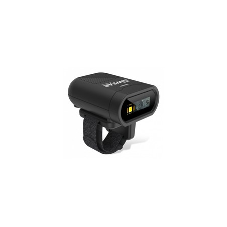 Bluetooth ring scanner, 2D CMOS imager with USB-A to magnetic connector cable.