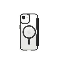 Otterbox OB React Folio MagSafe iPhone/17E/16E Blackcrystal-Clear/Black
