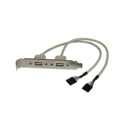 Startech USB Female Slot Plate Adapter/.