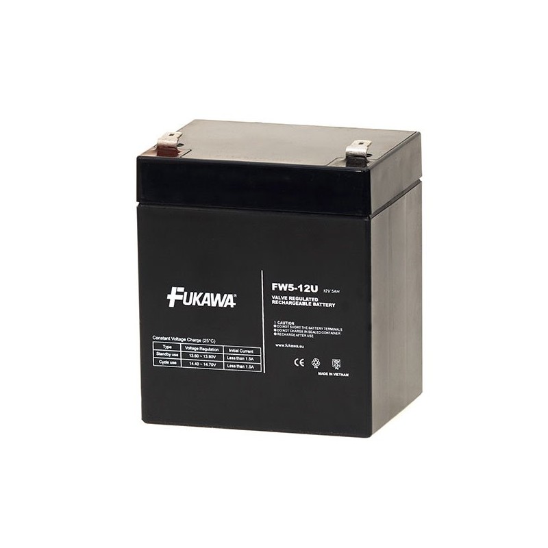 Akumulátor FUKAWA FW 5-12U (12V 5Ah)
