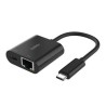 Belkin USB-C Ethernet Adapter 100W PD/