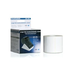 Seiko Instruments SLP-JWL White Label 11X51.5MM/525X2 LAB/Roll. 1 Roll/Box