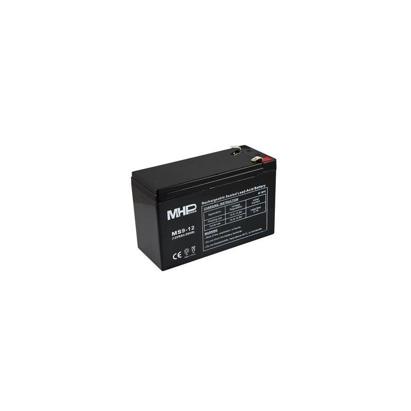 Pb akumulátor MHPower VRLA AGM 12V/9Ah (MS9-12)